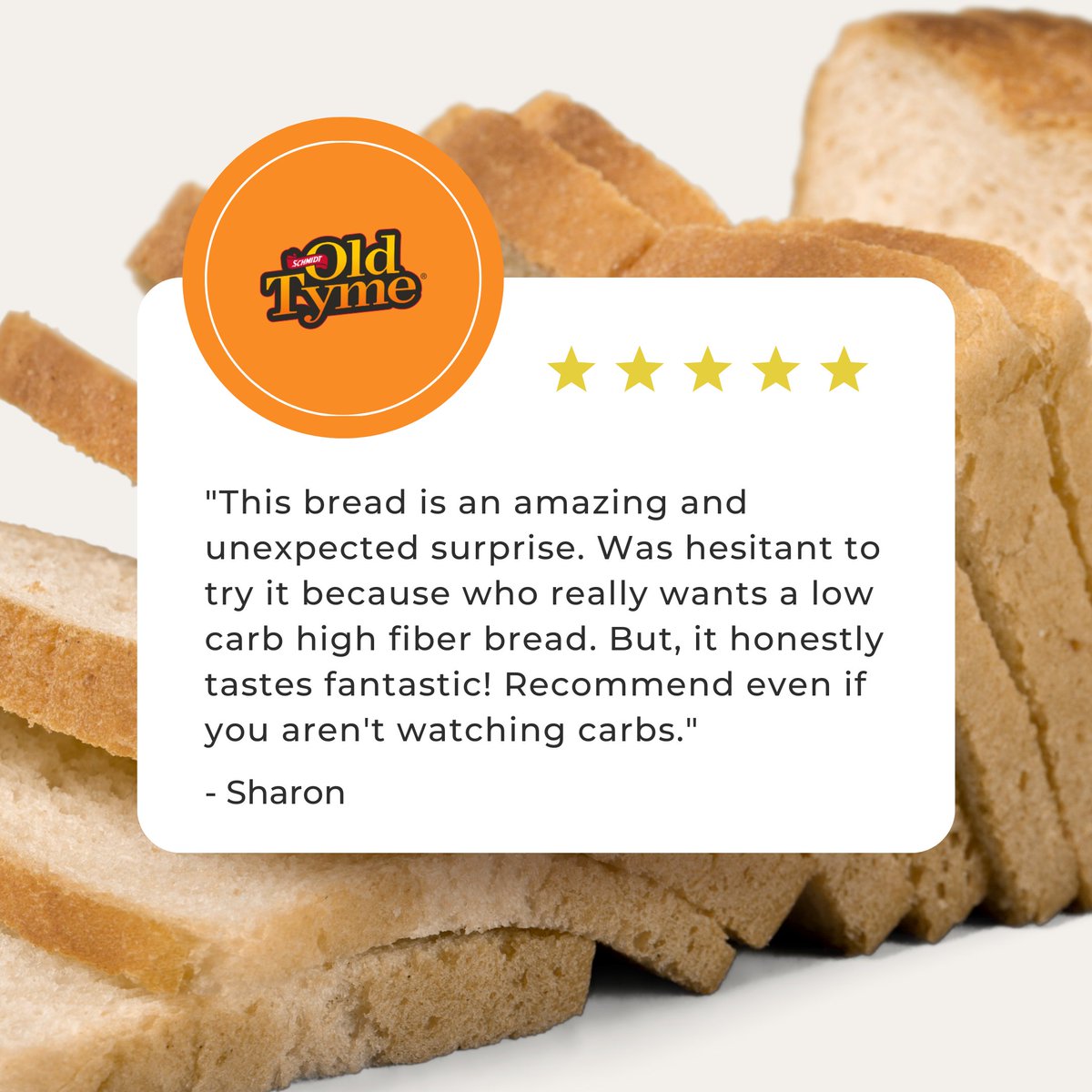 SchmidtOldTyme's tweet photo. Thank you for this wonderful 5 star #review, Sharon! ⭐ We're so happy to hear you love our #647Bread as much as we do. 🧡 https://t.co/lzU9eF8xvn