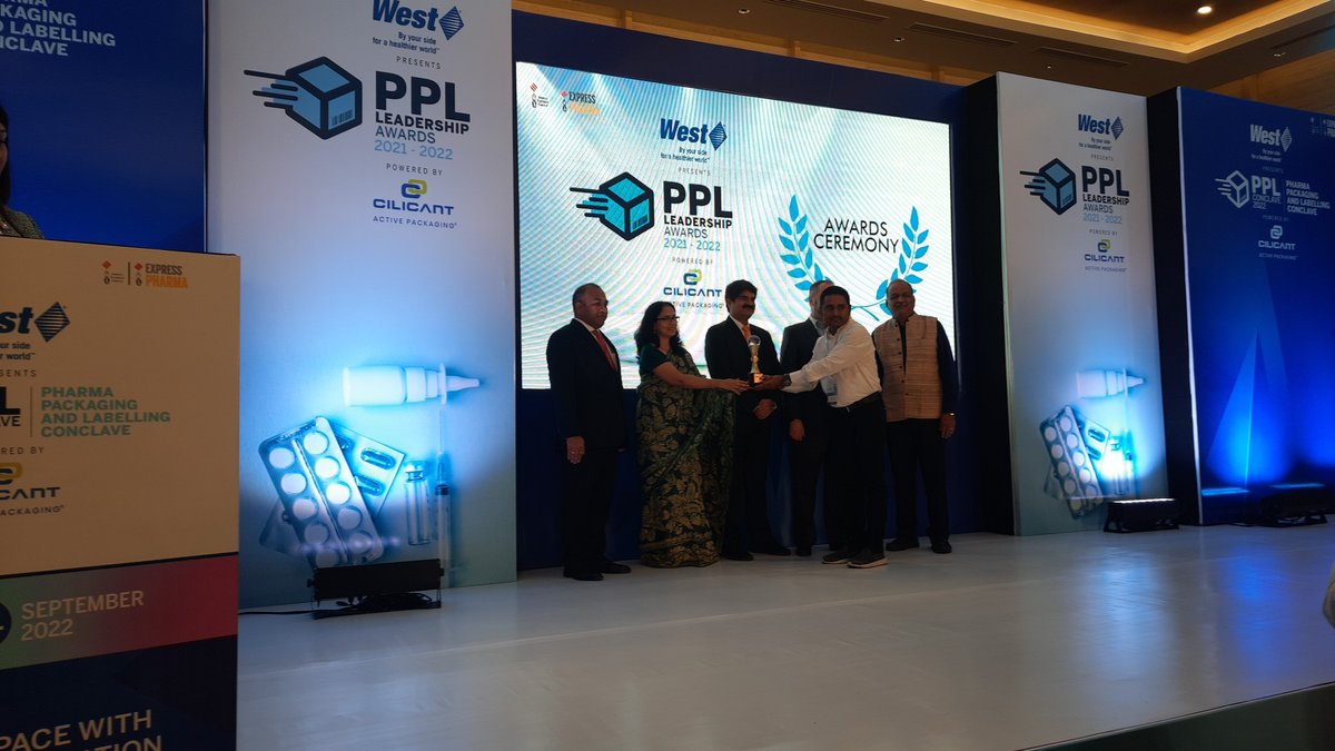 Congratulations to Ravi Kamesh for winning the #PPLLeadershipAwards 2021-2022 in the Rising Stars Category, at organised <a href="/ExpPharma/">ExpPharma</a>, presented by <a href="/WestPharma/">West Pharmaceutical Services, Inc.</a> and powered by @CilicantIndia