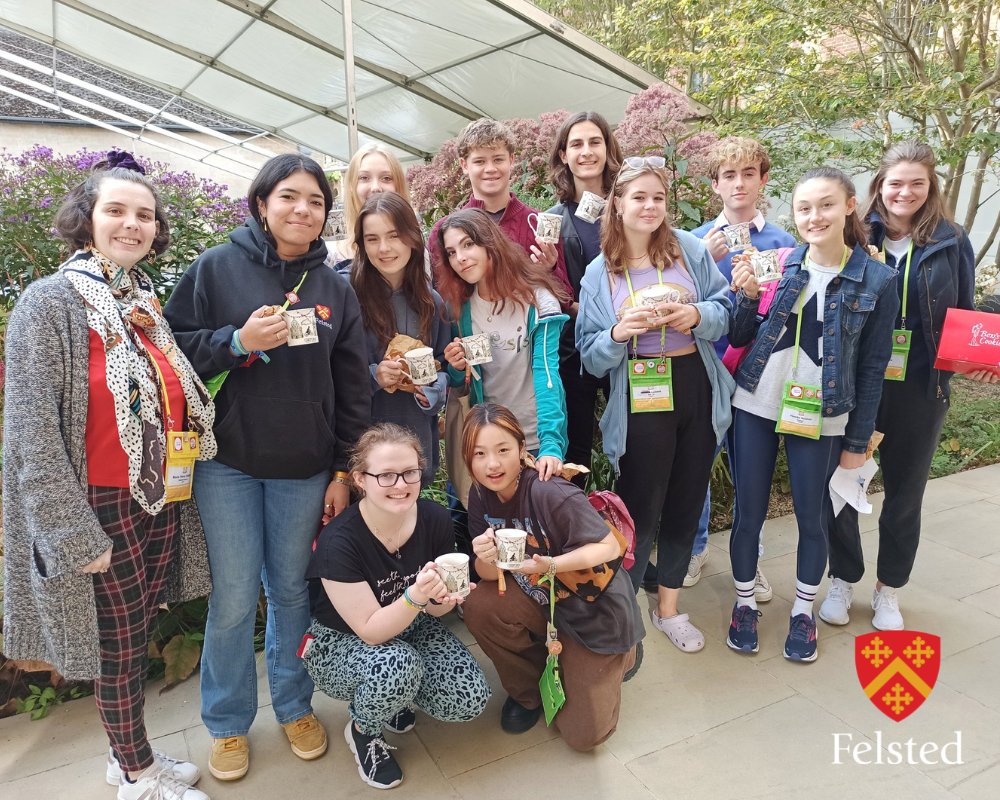 Around 200 students join us at Felsted this weekend for the next leg of the <a href="/R0undsquare/">Round Square</a> International Conference 2022 under the theme 'Take Less, Be More'. Today our delegates have enjoyed an Environmental Service Day <a href="/spainshallessex/">F J Bosworth & Sons</a>! #FelstedWelcomes  #RSIC2022 #FelstedFamily