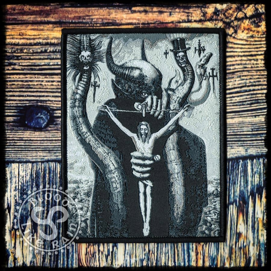 BloodLikeRain's tweet photo. H.R. Giger - Satan I
Limited woven patch is available now. 🤘
 
https://t.co/2jF36xFHy1

#metaljacket #battlejacket #patchdesigner #bloodlikerainpatches #HRGiger #Giger #Satan https://t.co/VFLbnEpY8r