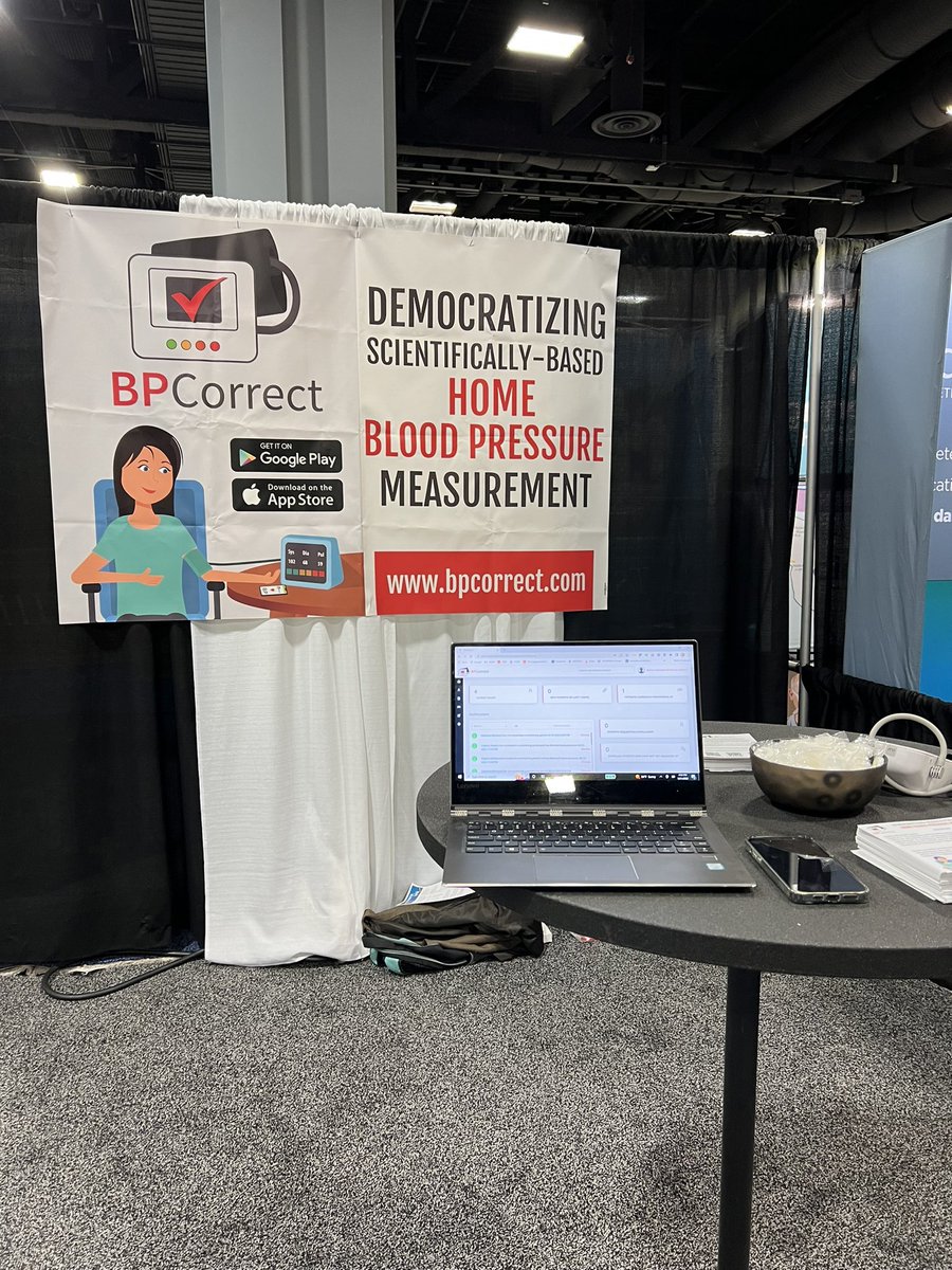 BpCorrect's tweet image. Last day exhibiting at the AAFP FMX. Come see us at booth #838 #AAFPFMX #telehealth #hypertension