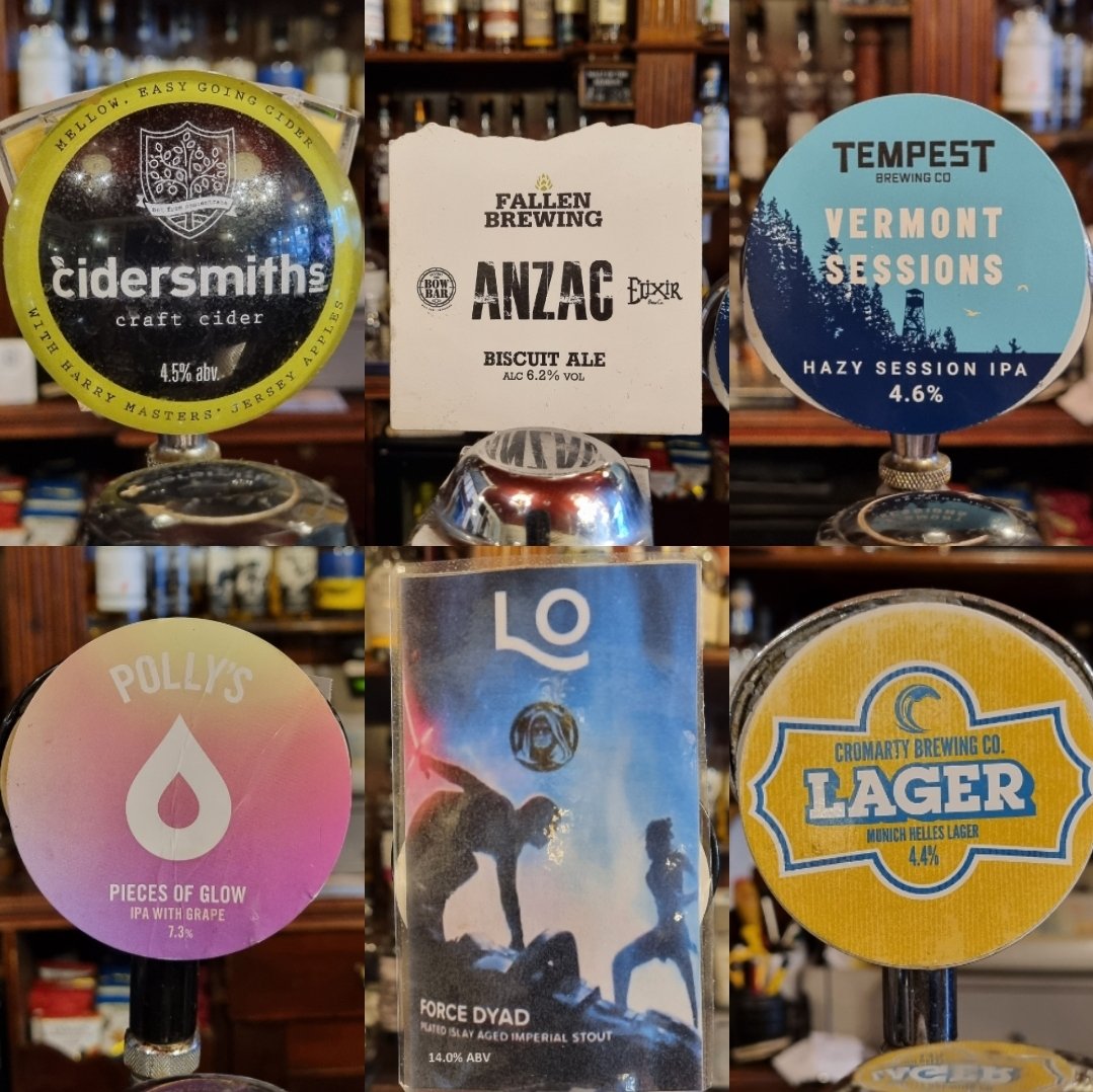 bow_bar's tweet photo. Tonight's keg beers from @TempestBrewCo @LochLomondBrew @pollysbrewco @CromartyBrewing @Cidersmiths #fallenbrewing https://t.co/6HBJn9xofi