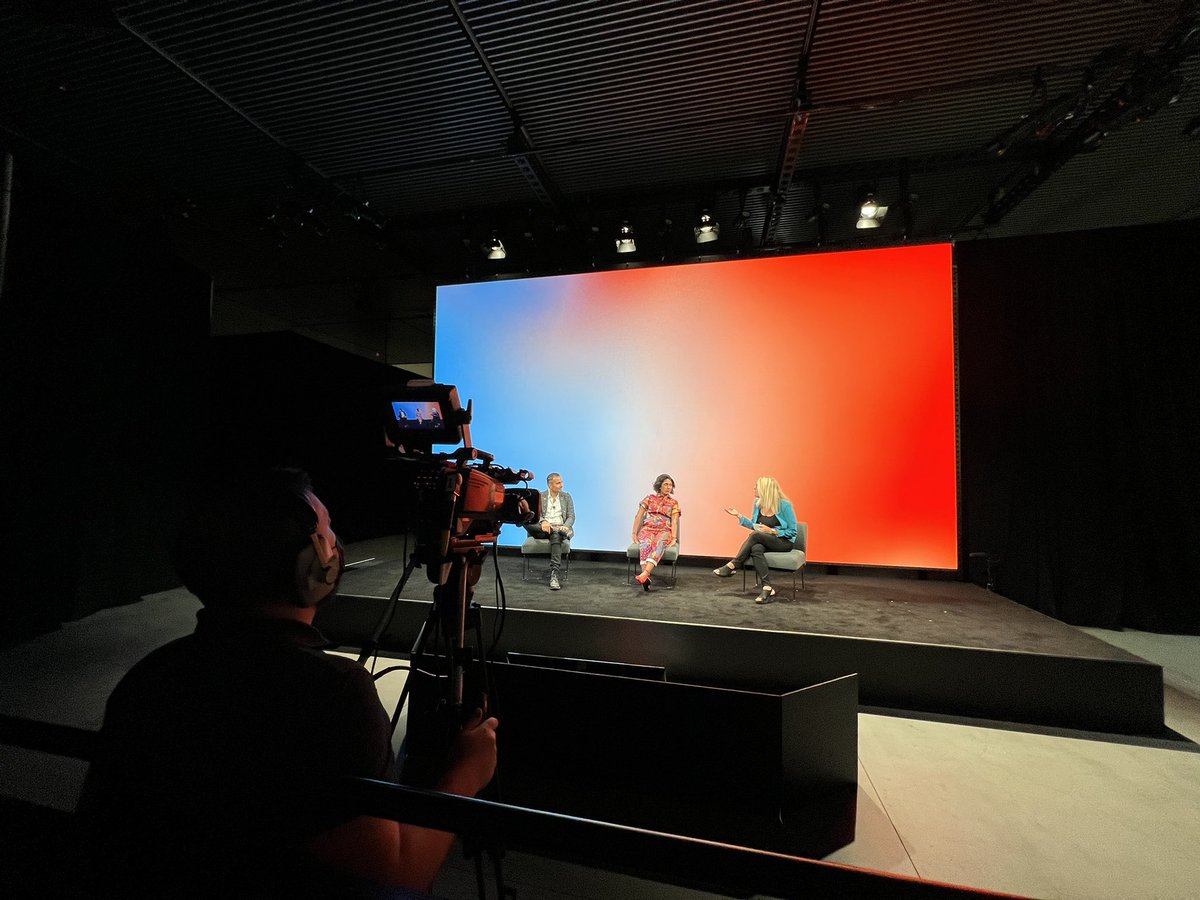 BKCHarvard's tweet photo. Kicking off: @BKCHarvard ED @SEHendrickson interviews @sayhar &amp; @deeptidoshi on “putting integrity at the heart of the internet” @byUnfinished

Watch live: https://t.co/e28BlZpzV3 https://t.co/TKvETtz1lw