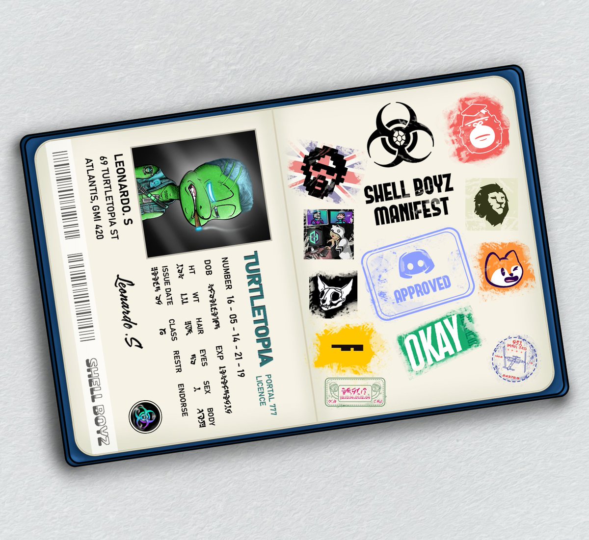 The Shell Boyz' Discord is OPEN

Enter the Portal link below to claim your passport for Intergalactic Immigration. Are you brave enough to volunteer for the Shell Boyz program?

#SolanaNFT blue chips already have their place

👉discord.gg/YS3ehZs3PX

Like + RT for chance at WL