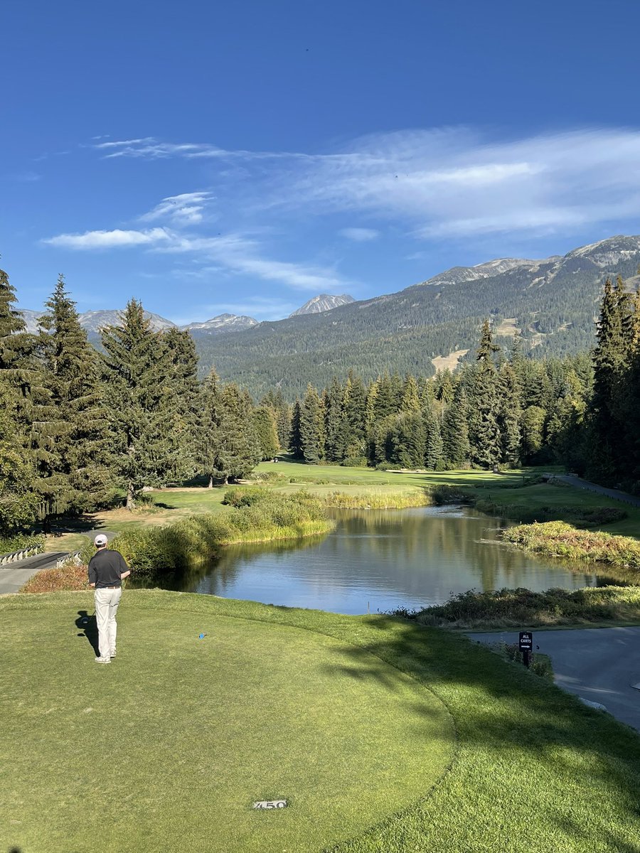 Thanks very much to the <a href="/WhistlerGolf/">WHISTLER GOLF CLUB</a> Club for hosting the BCGSA fall windup. The golf course conditions were spectacular thanks to Geoff Barnett and his crew. Thanks also to Pete Rodrigues and <a href="/srgrundy/">Spencer Grundy</a> for organizing an awesome day. #bcgsa #golf #whistler
