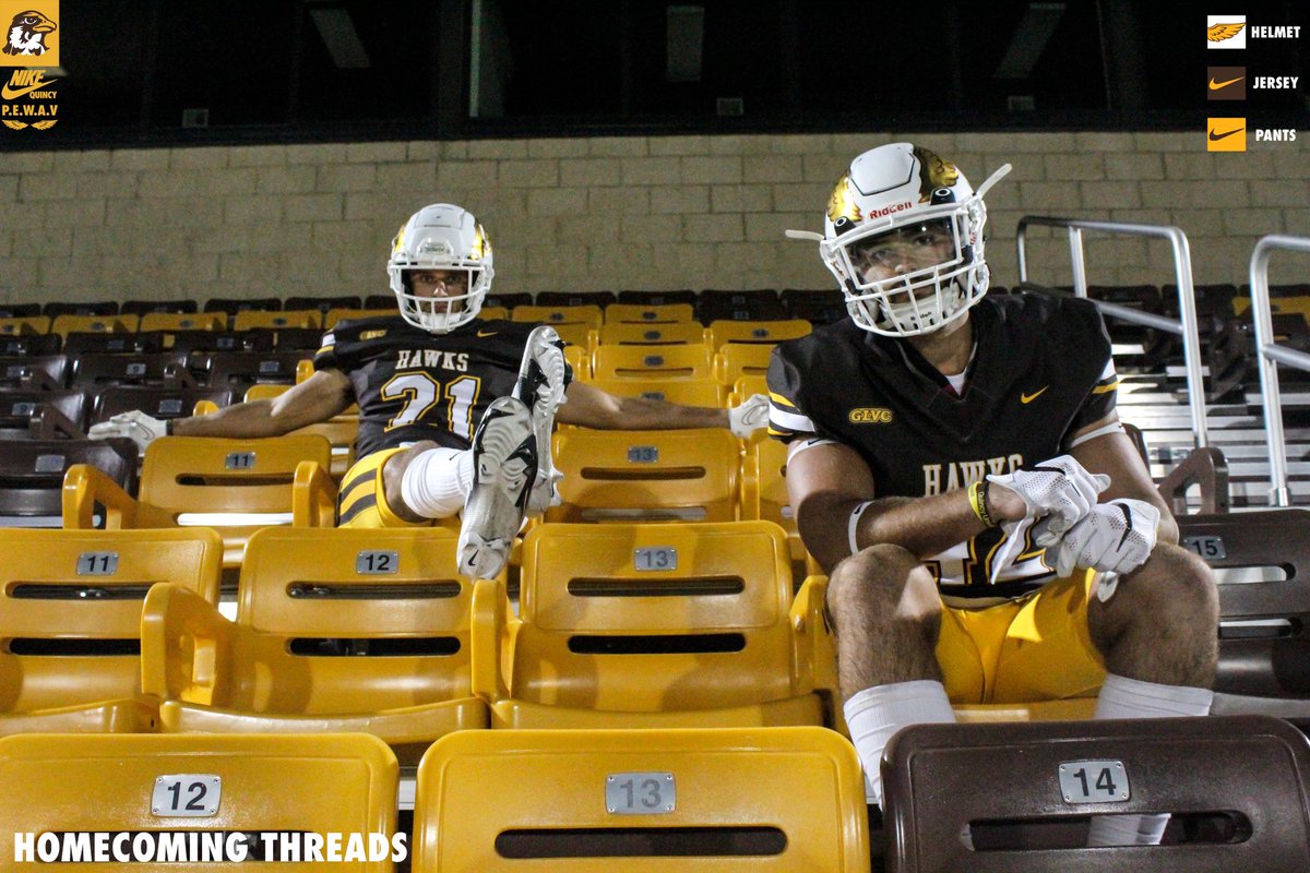 QUHawksFootball's tweet photo. 🟤🟡 Homecoming Threads 

#PEWAV #FFF #HOLDtheROPE https://t.co/OD9D5O8pYS