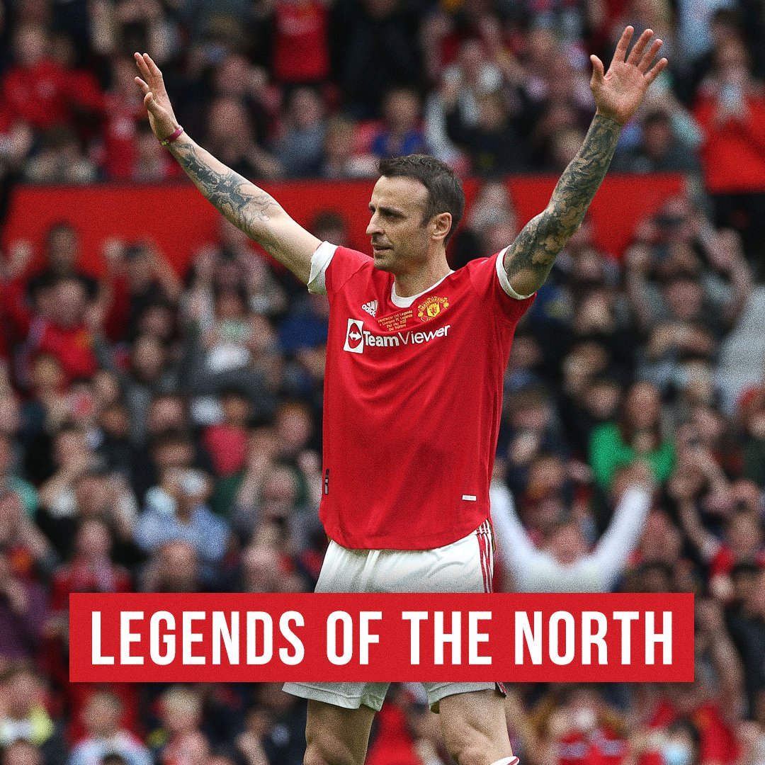 ManUtd's tweet photo. ℹ️ Find out all you need to know about our #LegendsOfTheNorth clash with a read of our match guide 👇

#MUFC || @MU_Foundation