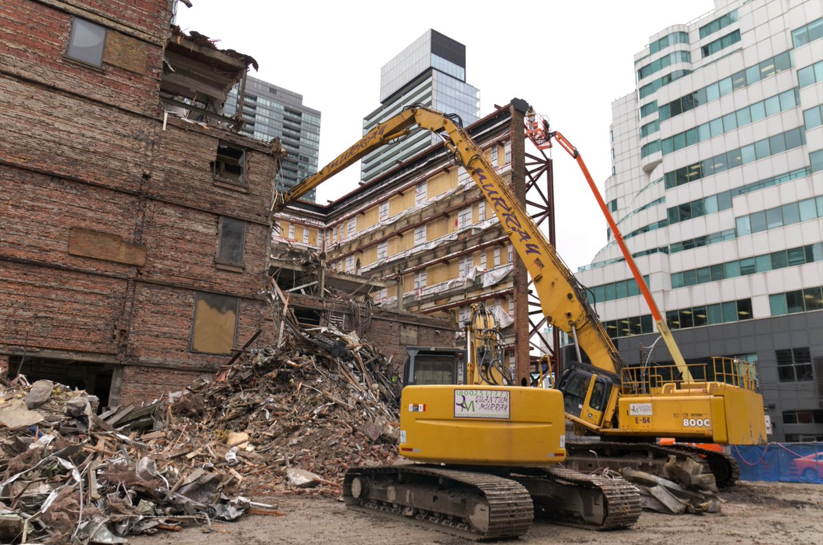 QM Photo Friday’s: Flashback Friday 

This weeks Photo Friday is a throwback to one of QM’s demolition projects in 2016. Our team worked on demolishing an old Canadian Westinghouse Company building in Toronto’s Entertainment District. 

#QMPhotoFridays #Demolition