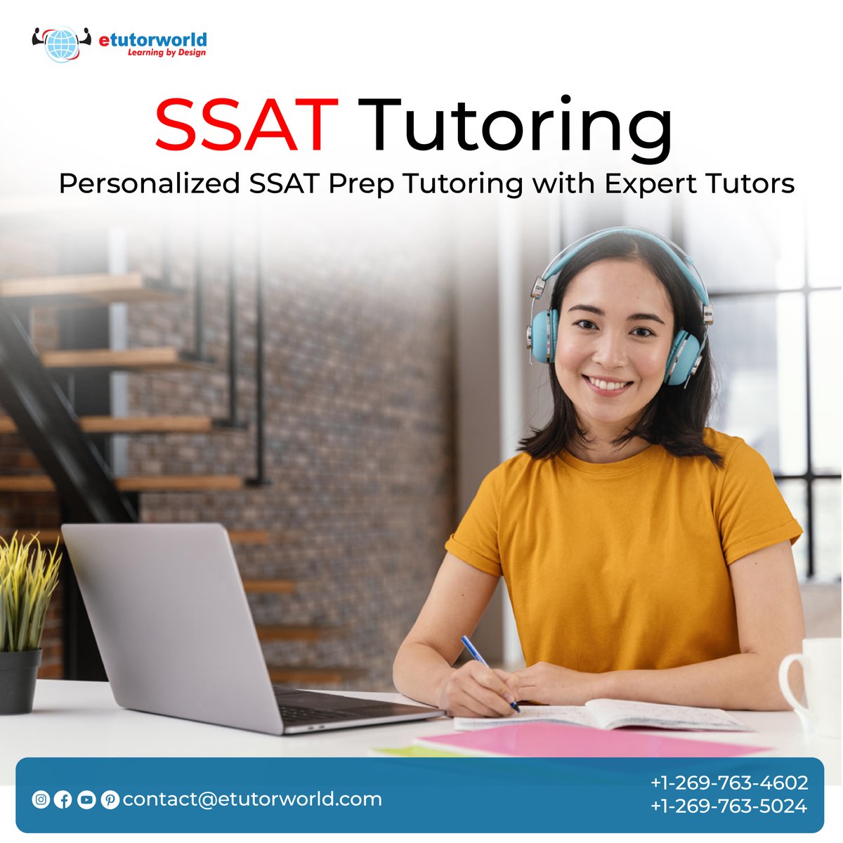 etutorworld's tweet photo. The Secondary School Admission Test is admission test in independent schools for students in grades 3-11 in the US. The SSAT Test helps students in grades 3–11 to get admission to private or independent schools.  
#etutorworld #ssat #ssattest #onlinetutoring #knowledge https://t.co/hUU3iyFjs0