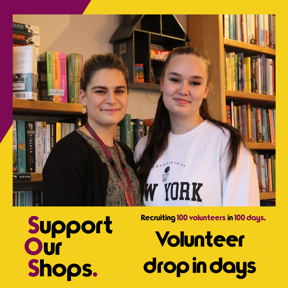 StElizabethHosp's tweet photo. As part of our SOS: #SupportOurShops campaign, we have a bunch of drop in days for you to get a taster of what volunteering with us is all about! See us in #Ipswich #Southwold #Hadleigh #Halesworth #Manningtree #Bungay and #NeedhamMarket from next week: https://t.co/X8VSHbsVD6 https://t.co/o9QPPgbjY6