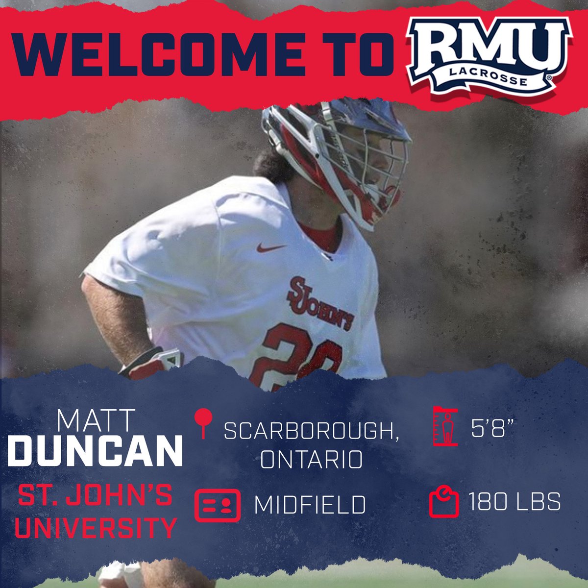 RMU Men’s Lacrosse tweet media