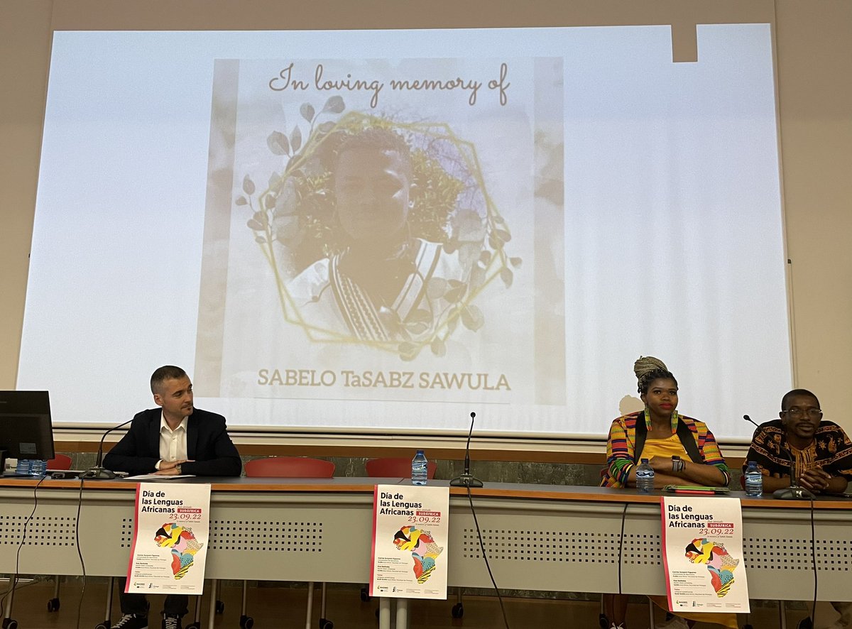 baqonde's tweet photo. African Languages Day (September 23, 2022) @usal @FilologiaUsal #Baqonde #SouthAfrica #Multilingualism #Education #CapacityBuilding #Erasmus_Project https://t.co/9bL4ytkv6b