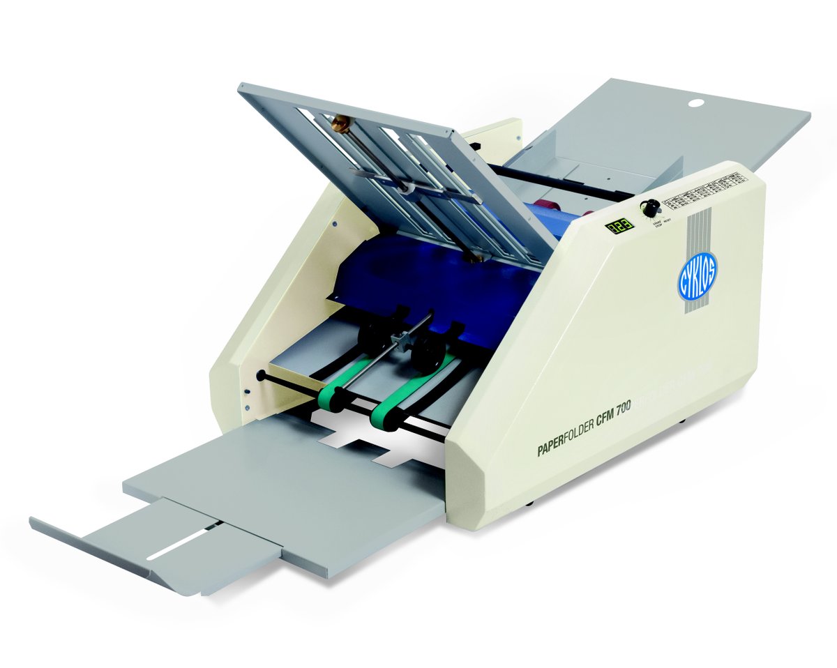 Punchbind's tweet photo. #Cyklos #PrintFinishing Machines #creasing #perforating #paperfolding #scoring https://t.co/onEZIQg3Nj