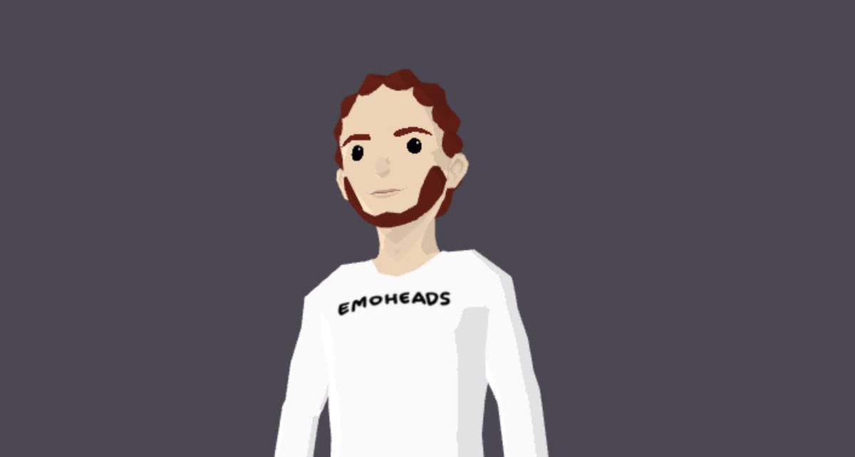 EmoHeadsNFT's tweet photo. Emofam☀️

We are working on some wearable 👤 #Decentraland  

#emohead #mentalhealth https://t.co/H5dqofqygp