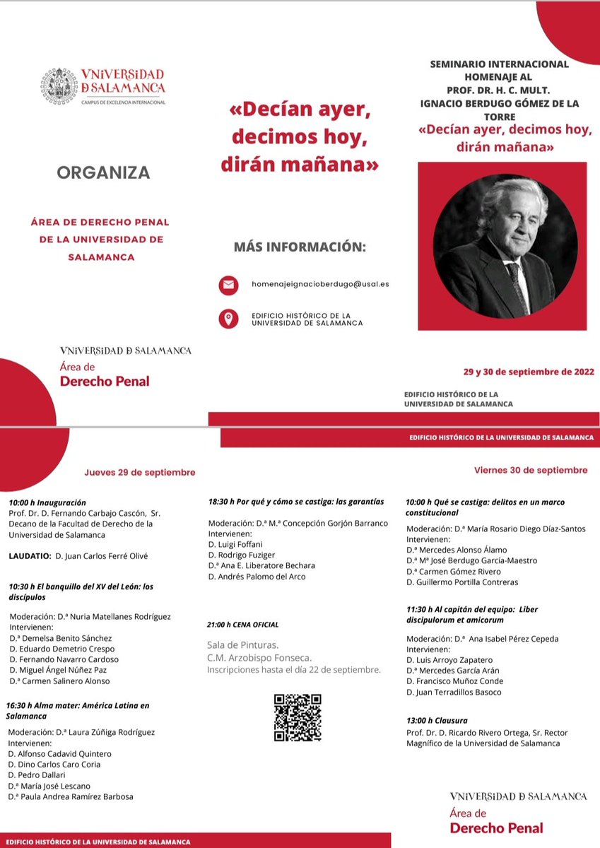 Departamento de Derecho Público General. USAL tweet media