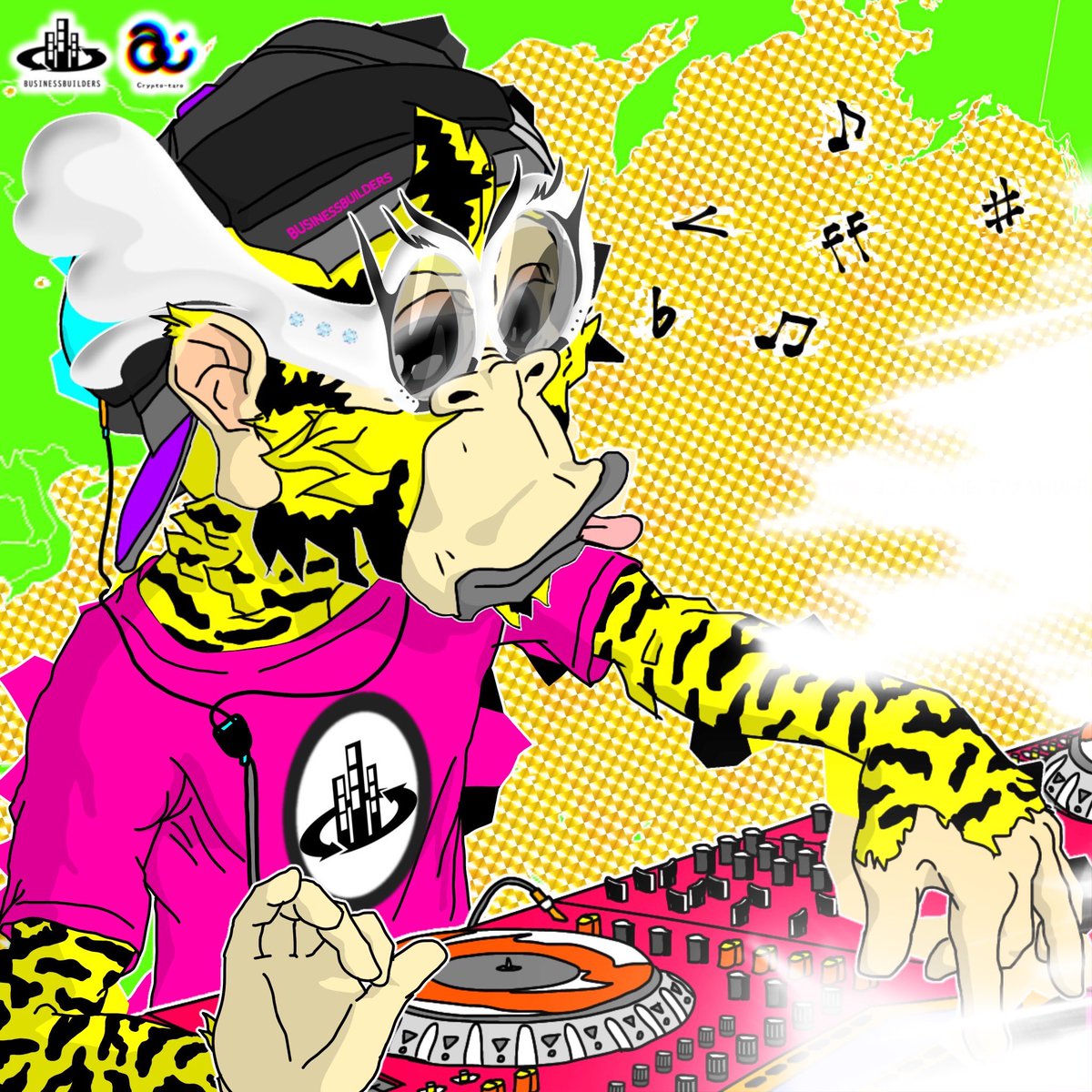 Cryptotaro2022's tweet photo. DJ builder monkey funky music They have all kinds of sunglasses 🤗

#Businessbuilder #meter #MTRG #FTB #universalNFT #tofunft #Tigermonkey  #cryptotaro. #DJmonkey https://t.co/CA8lr0hk6d