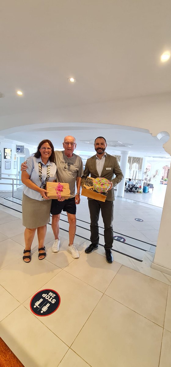 Thanks so much for such a nice detail Mr. Spink! We are so glad to have you here at #SantaBarbaraGolfAndOceanClub #Tenerife