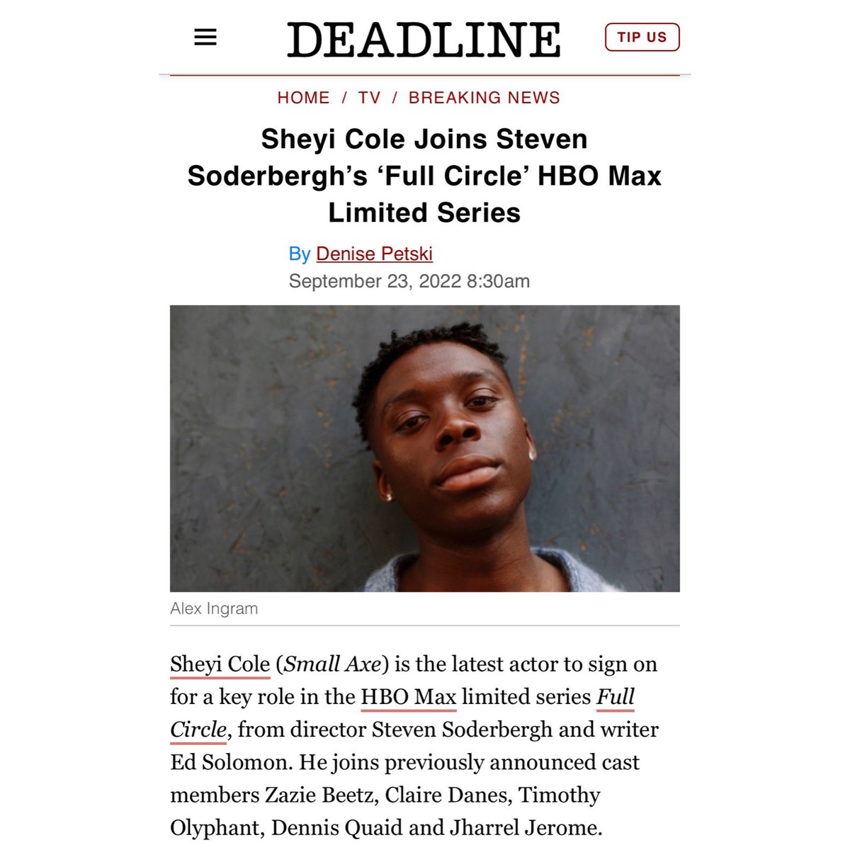 ColeSheyi's tweet photo. Full Circle - HBO Max coming soon ⭕️⁣
This one’s gonna be special… https://t.co/lWgWMFxR82
