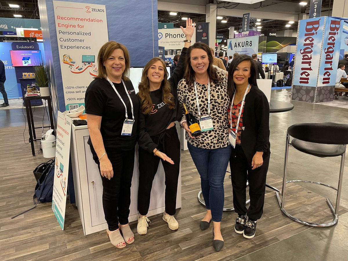 zelros's tweet photo. It’s a wrap! ITC Vegas for 2022 was amazing!! Thank you to everyone who stopped by our booth.
We had a great time at the world’s largest gathering of insurance leaders and innovators and we cannot wait to be back in 2023!
#insurtechconnect #insurtech #itcvegas #itc2022 #zelros https://t.co/xDTWzcZbkM