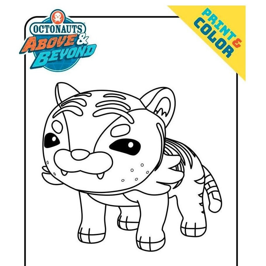 Octonauts Characters Coloring Pages