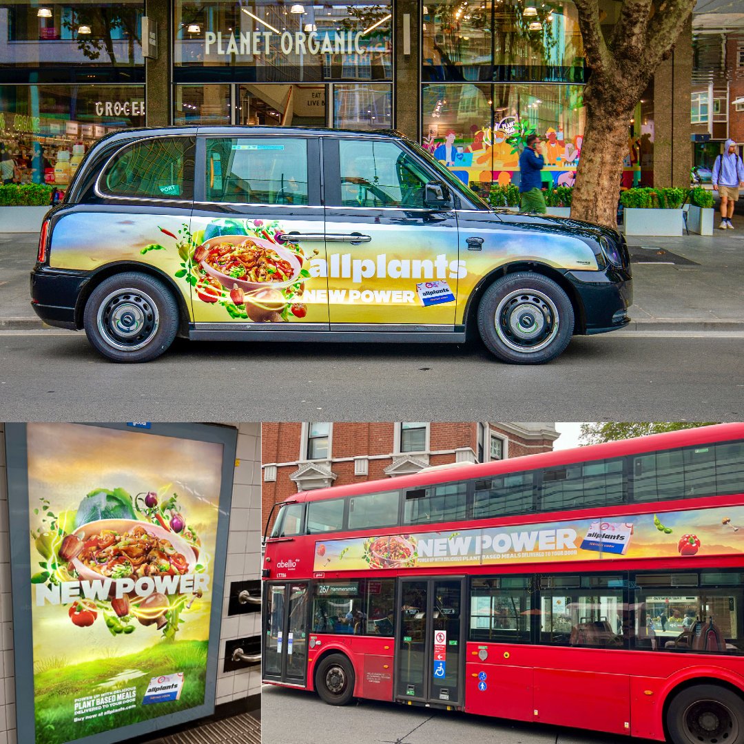 squadronlondon's tweet photo. All the best people are plant-powered - Einstein, Gandhi, the Buddha, Miley Cyrus. Find these awesome chef-prepared, plant-based meals on https://t.co/uqnEz62D9q and on virtually every bus, underground station and taxi in London. #allplants #newpower #squadronlondon https://t.co/8iZ6JWSI2R