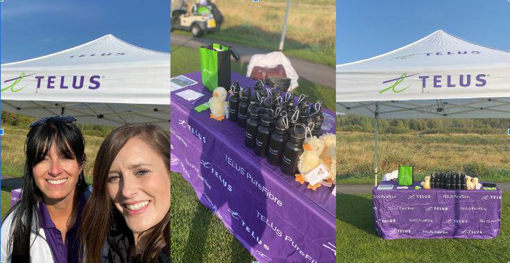 sherrileslie's tweet photo. What a fun event! My @TELUS Smart Building team had a really good time at the 2022 ARLA Golf Classic Tournament. We thank everyone who attended the event and came by to say hello. https://t.co/84kkkGIDaY https://t.co/6TTRH5OlD8
