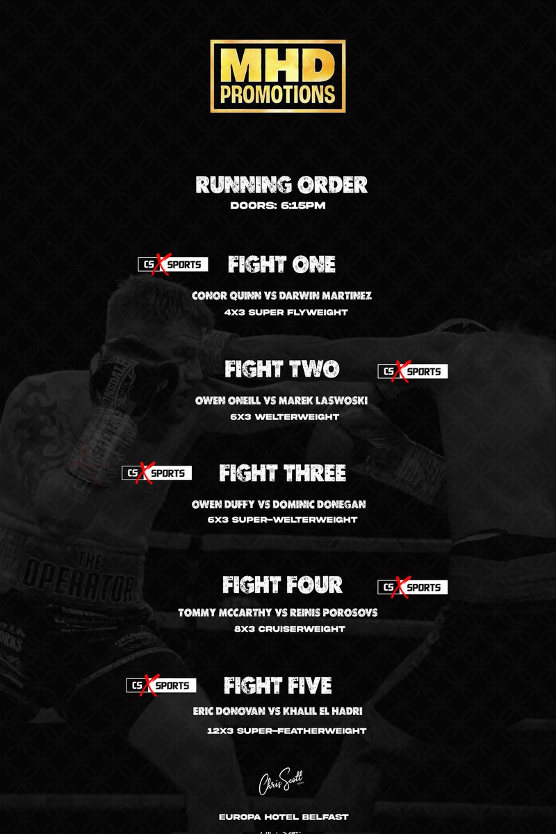 TenchuSports's tweet photo. ๐ฅ MHD Promotions ๐ฅ
๐ สแดษดษดษชษดษข แดสแด
แดส
๐ แดแดสแดแดแด สแดแดแดส, สแดสาแดsแด โข ๐ sแดแด ๐ธ๐บแดส sแดแดแด ๐ธ๐ถ๐ธ๐ธ
โฐ แด
แดแดสs ๐ผ:๐ท๐ปแดแด โข าษชสsแด สแดสส ๐ฝ:๐บ๐ถแดแด
๐ฐ ยฉ @CSXSports
๐ค๐ป @BoxincBelfast
#Belfast #Boxer #CSXBoxing #CSXSports #MHDPromotions #BelfastBoxing https://t.co/zXoLexNzke