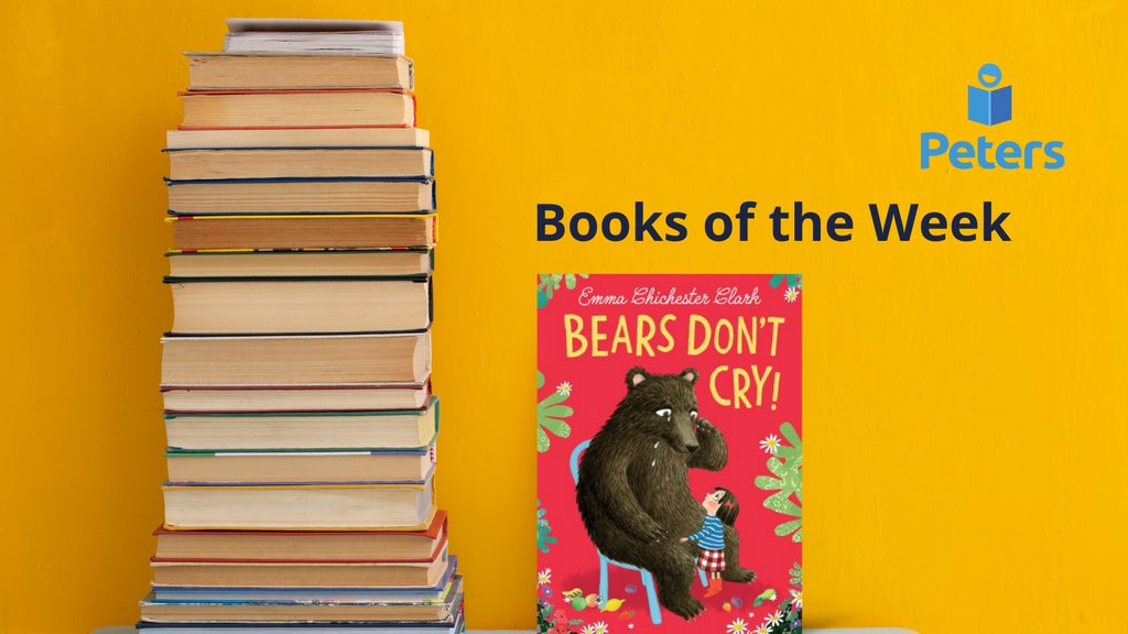 Peters' Book of the Week is... Bears Don't Cry by @emmachichesterc,  a picture book proving that even big bears cry🐻💧
⁠
Here's a snippet of what our librarians thought: "The illustrations are delightful and keep the reader engrossed. Lovely!!"⁠

👉️ shorturl.at/dSX03