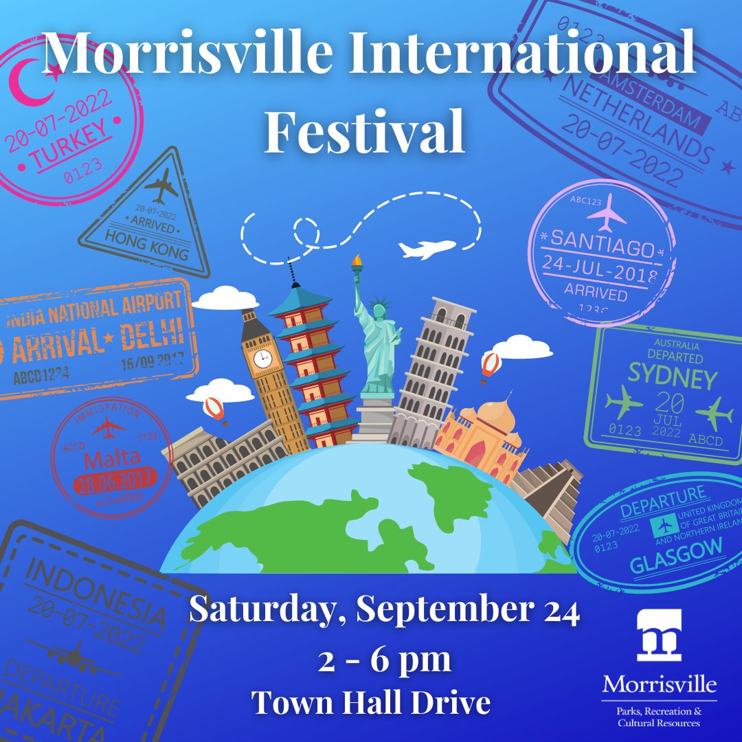 Thrilled to share that we’ll be at two separate locations this Saturday (9/24), including at the Morrisville International Festival (which will feature other food trucks, live music, an artisan market, and much more!).