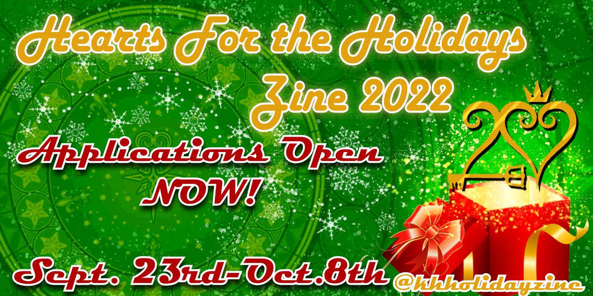 The Holiday is starting early because the official Hearts for the Holidays 2022 Application form is now OPEN! Requirements for this year are a bit different that in previous, so be sure to read the instructions carefully! Check the thread for details! #H4TH2022