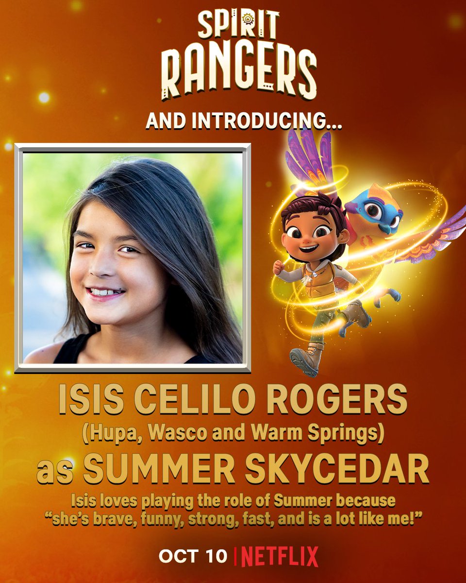 joeytainment's tweet image. Get to know the Native kids starring in Spirit Rangers! They’re so nice and good at acting. Cast these Native babies in everything!
#SpiritRangers