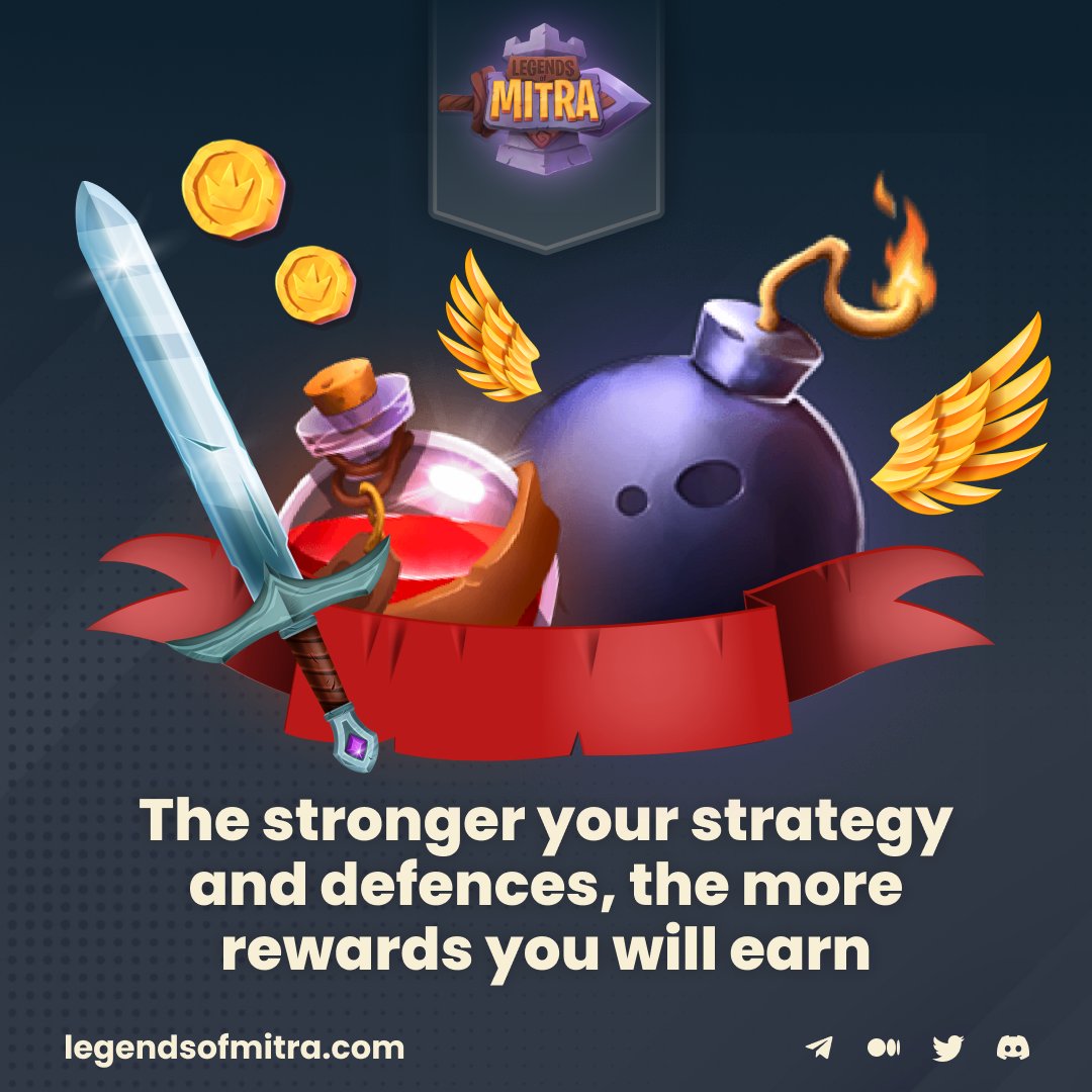 joinlivieHQ's tweet photo. The stronger your strategy and defences, the more rewards you will earn. 🚀
Choose wisely your heroes and start earning rewards. 

🌐 Join our community to learn more and become a LEGEND! 

👉 https://t.co/CPlpFZERSu

#metaverse #NFT #crypto #NFTs #LOM https://t.co/WYlbCu5eCK