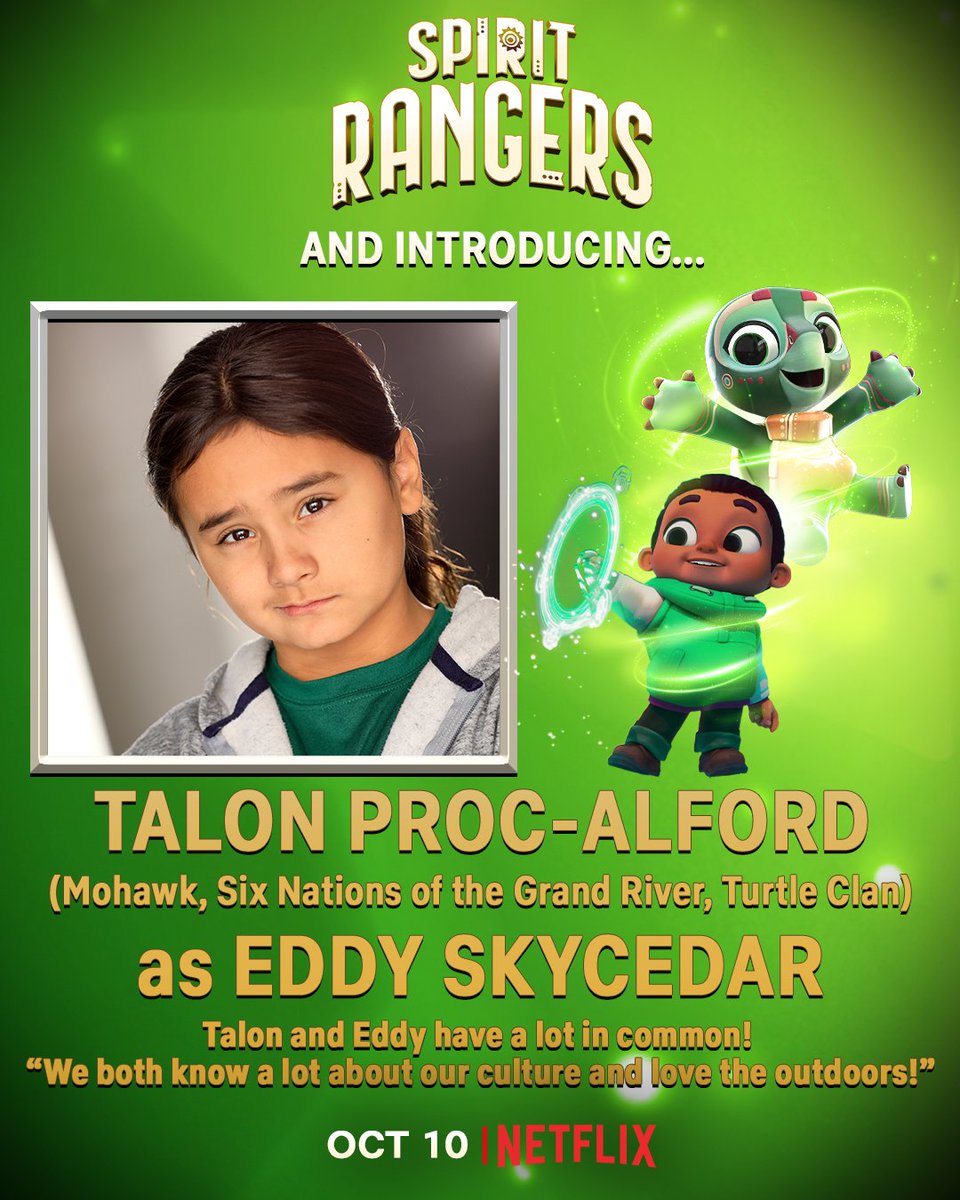 joeytainment's tweet image. Get to know the Native kids starring in Spirit Rangers! They’re so nice and good at acting. Cast these Native babies in everything!
#SpiritRangers
