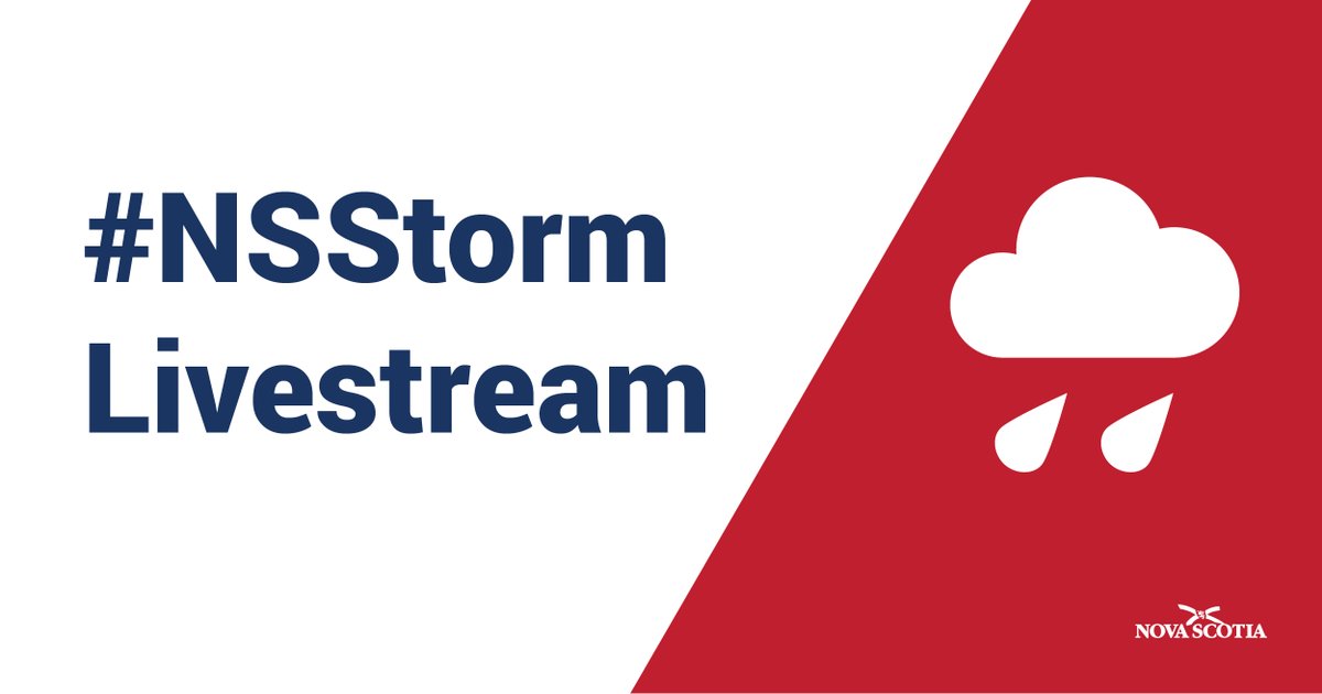 nsgov's tweet photo. A briefing on hurricane Fiona will be held today at 2:30 p.m. with provincial and municipal representatives and service providers. It will be livestreamed on nsgov Facebook and YouTube channels. https://t.co/2Xah4hkhg9
