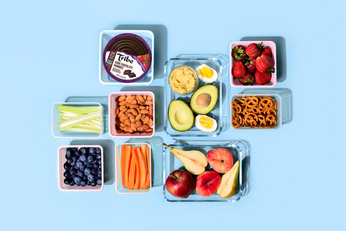 Lakeview_Farms's tweet photo. Having great snacks all week long does not require too much work especially when you pack Tribe® Dark Chocolate Hummus. https://t.co/GU9Sn9BunA