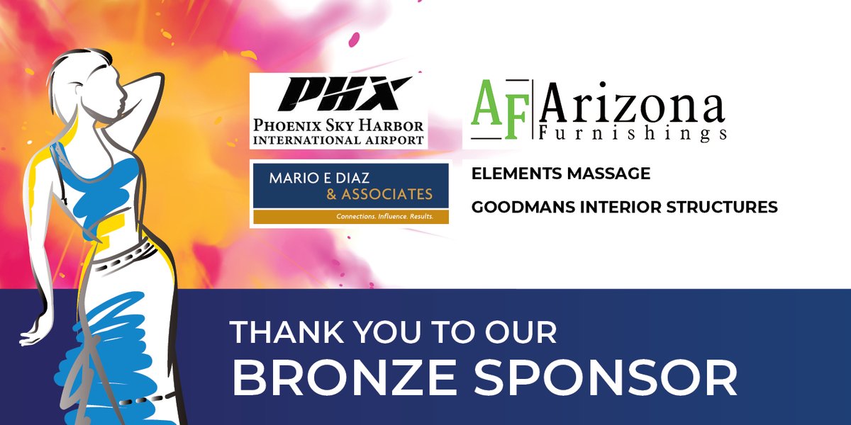 runwayGWCC's tweet photo. A big thank you to @PHXSkyHarbor, Mario E Diaz & Associates, @FurnishAZ1, @ElementsMassage, and @goodmansgoodguy for their support of #RunwaytoSuccess!
With the help of our community, this year's event will continue to support @gatewayaz students and their education goals! https://t.co/3z5vPqaA9S