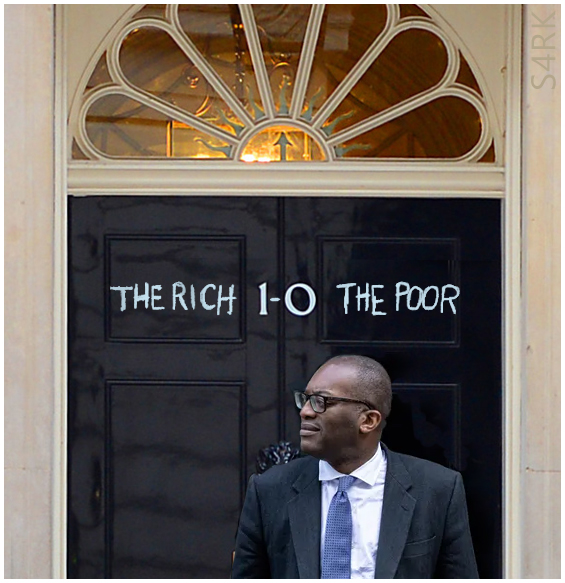 And now here's Kwasi with the latest results...
#ToriesOut78 #ToriesDestroyingOurCountry #Chancellor #budget #trussonomics