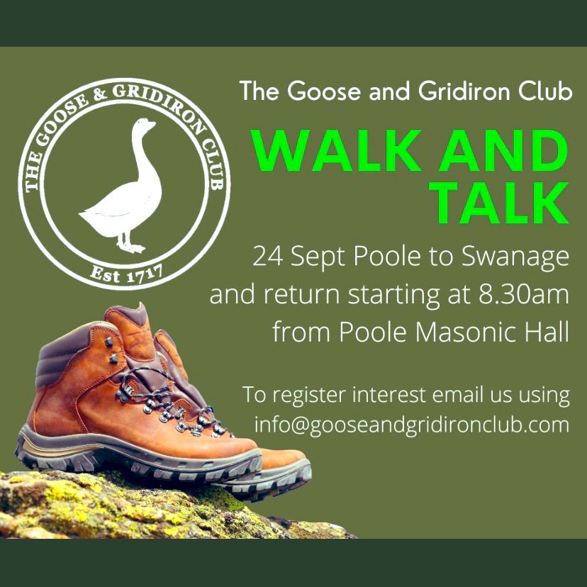 Come and join in the walk and talk tomorrow. Feel free to join and leave as you please. You don’t have to complete the full distance. Friends and family welcome.
