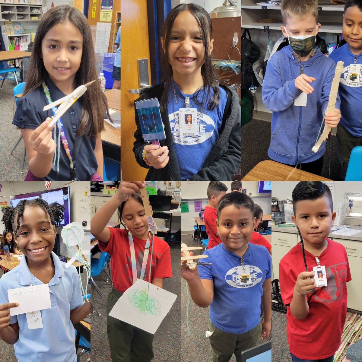 catalinavg88's tweet photo. #STEM-TASTIC Fri-YAY challenge for all our  @farinefalcons Today we read #NotAStick by @antoninettePortis and their creations are beyond amazing! @Enrichment_IISD @IrvingISD https://t.co/Zs3SvyKuy7