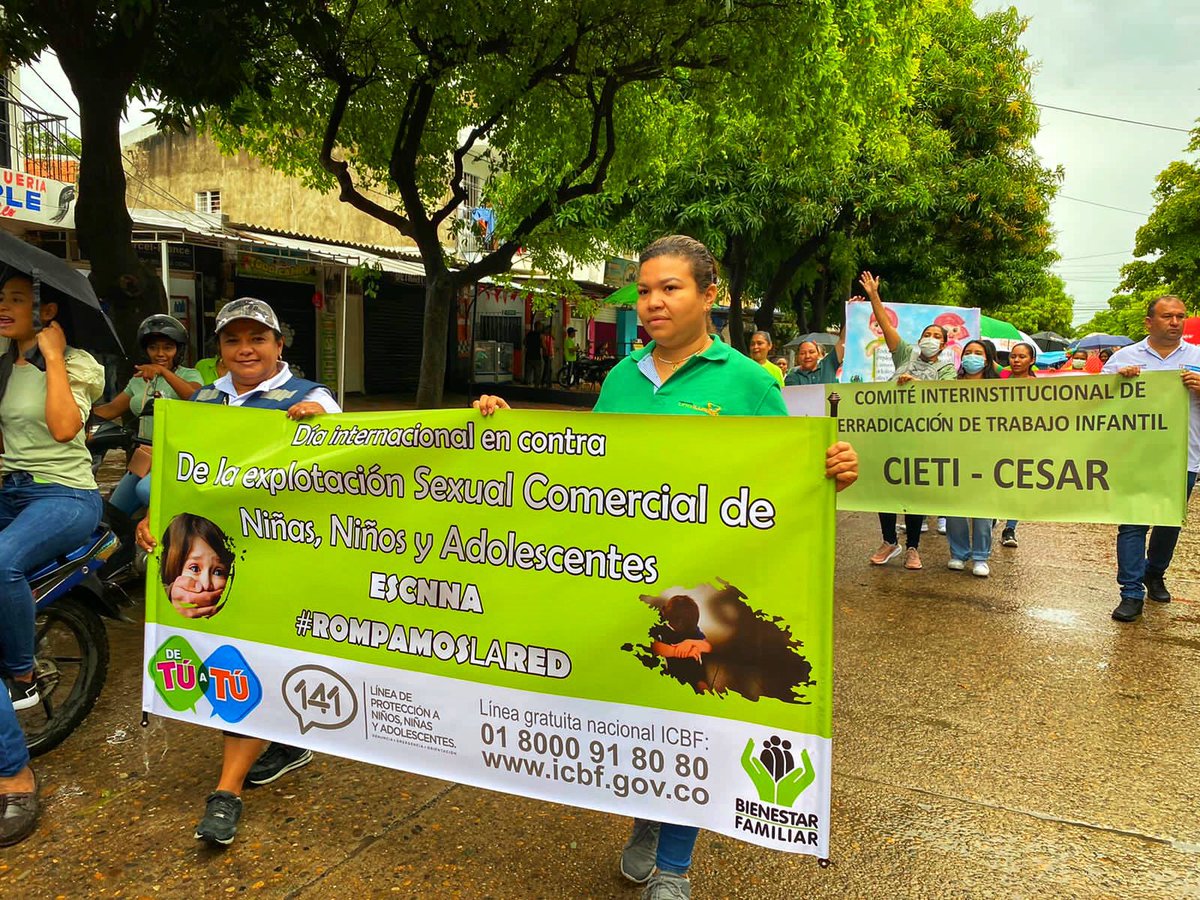 CastillaGab's tweet photo. Nos fuimos al sector de #LaNevada en #Valledupar, donde la institucionalidad junto a la comunidad, dijo NO a todo tipo de violencias o abuso hacia nuestros niños, niñas y adolescentes, ¡No debemos normalizar los embarazos en niñas y adolescentes! #HablamosClaro #ICBFesJuventud https://t.co/ukZP64qxP7