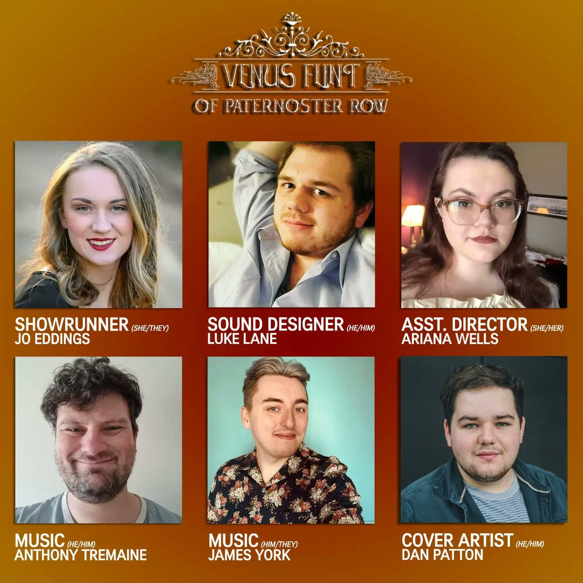 FoxholeFilms's tweet photo. CREW ANNOUNCEMENT!!!
Meet the fantastic crew of Venus Flint of Paternoster Row! https://t.co/zaMjiigsBR