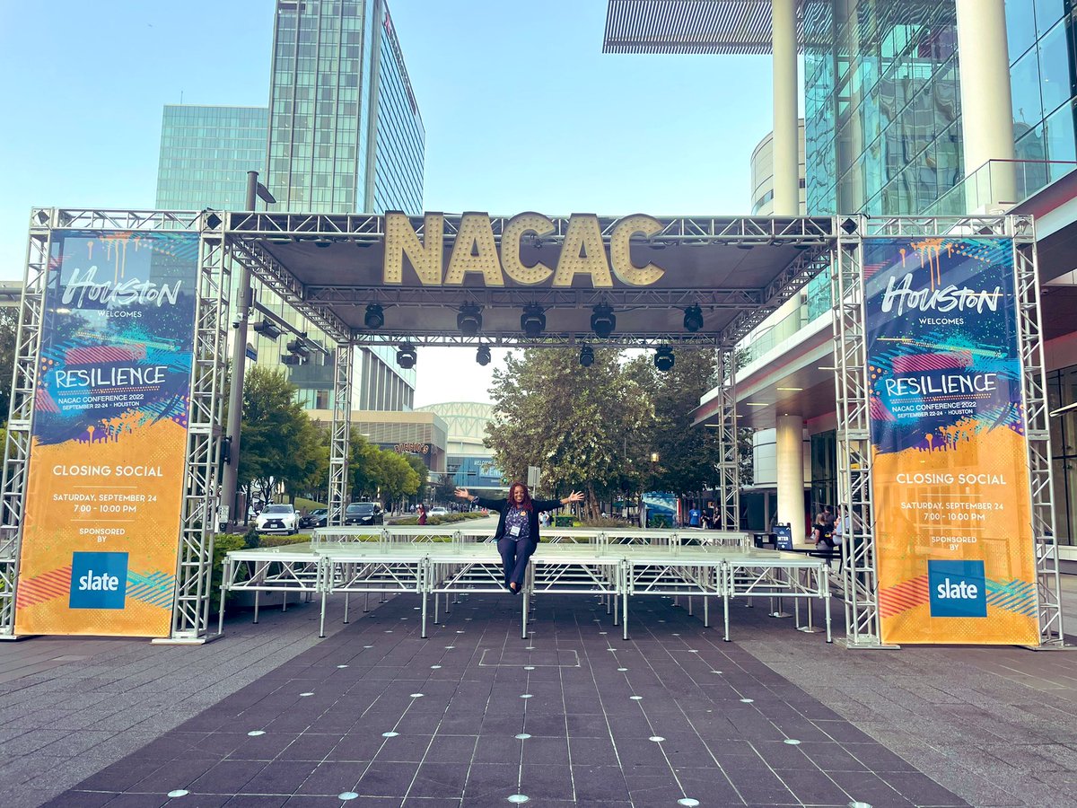 So happy #nacac2022 is in my backyard this year!