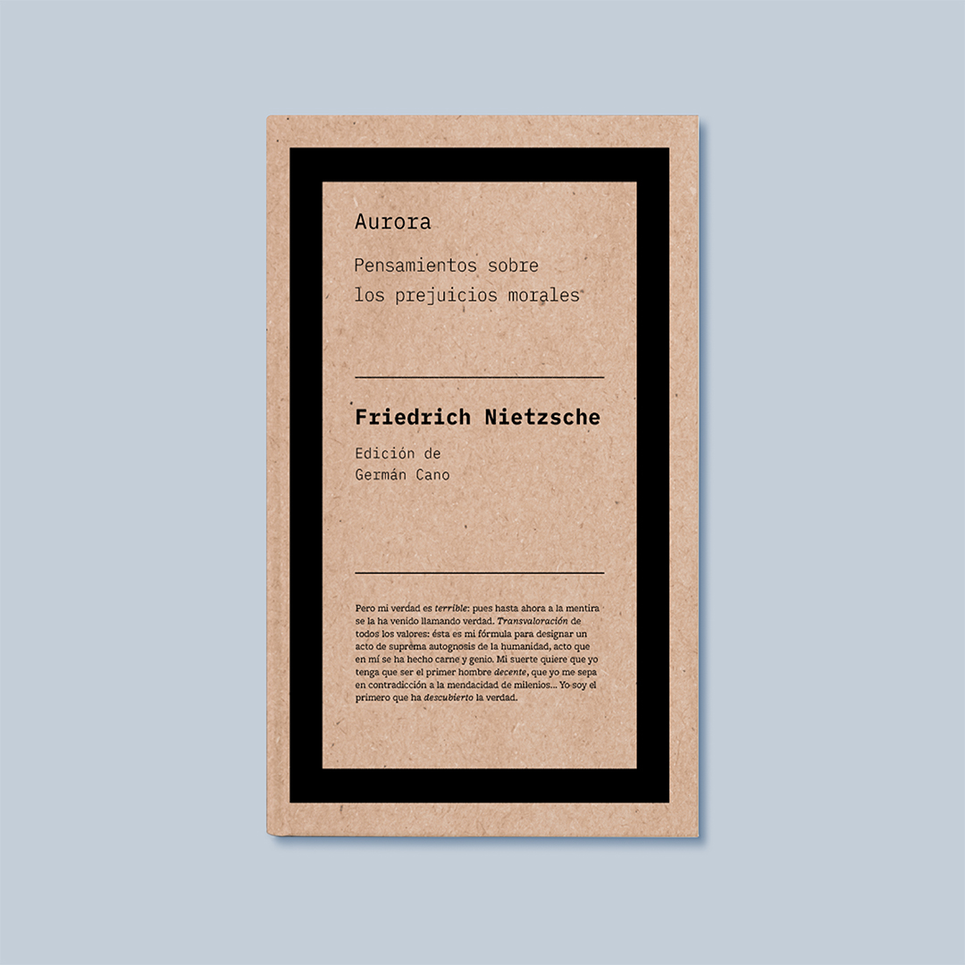 #AURORA 📘
Es un libro escrito entre 1879 y 1881. Y en él, #Nietzsche afianza su filosofía del martillo en la madurez. 

Una renovada edición de la #editorialmalpaso quien #editorialoceano trae para ti.