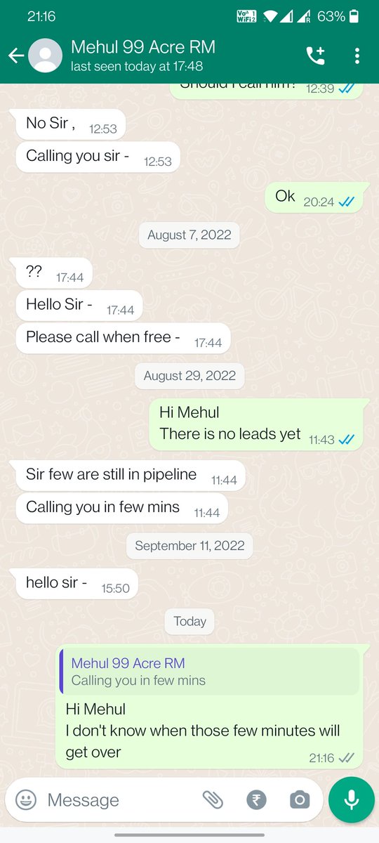 stanand's tweet photo. @99acresIndia after taking your all paid services I don't get any response and you guys don't even bother to reply me... pathetic @magicbricks @nobrokercom @Housing https://t.co/zfrJ6ZLTDw