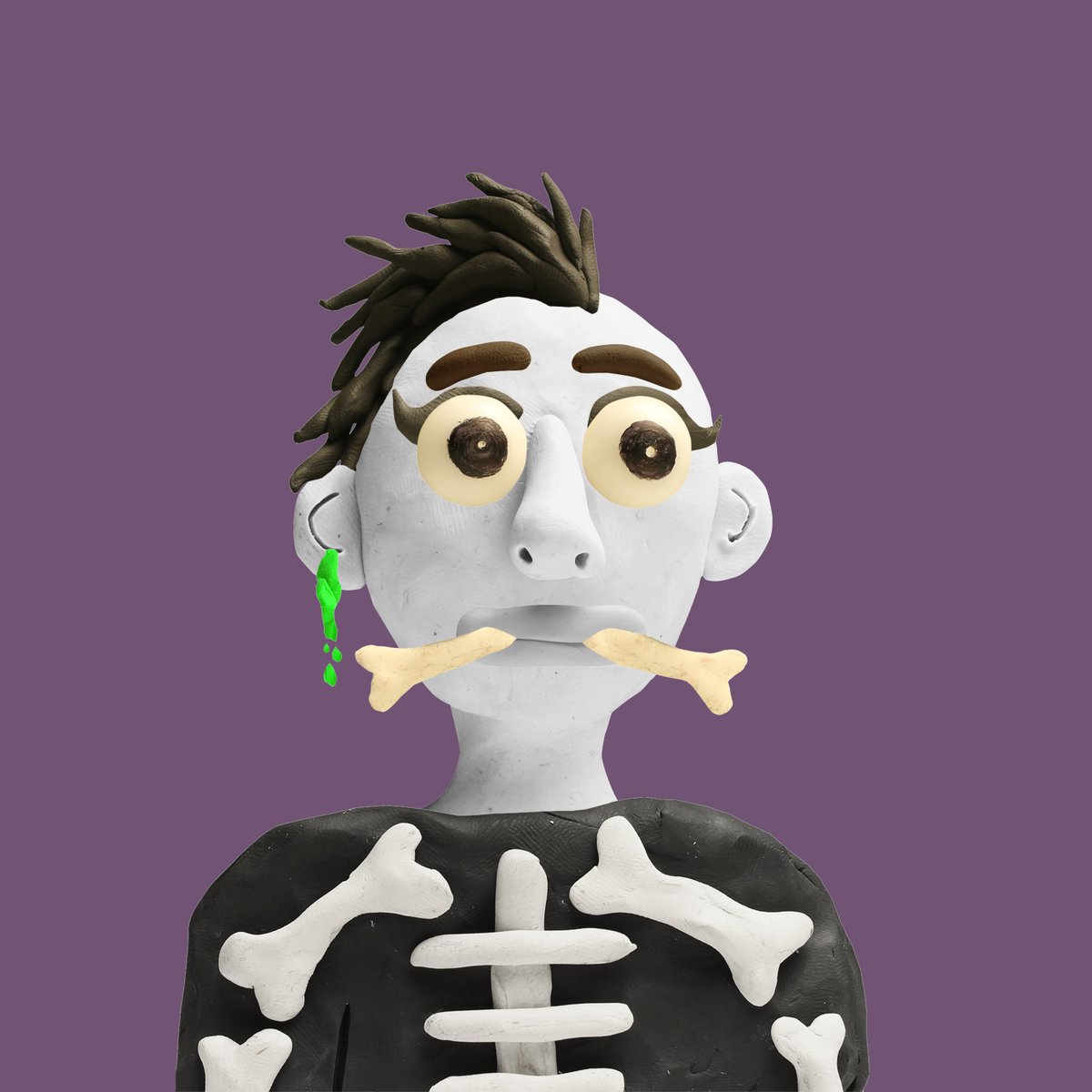 Clay Nation x GC #5056 with Makeup (8.78%) sold on jpg.store for an offer of ₳5 ($2.27)