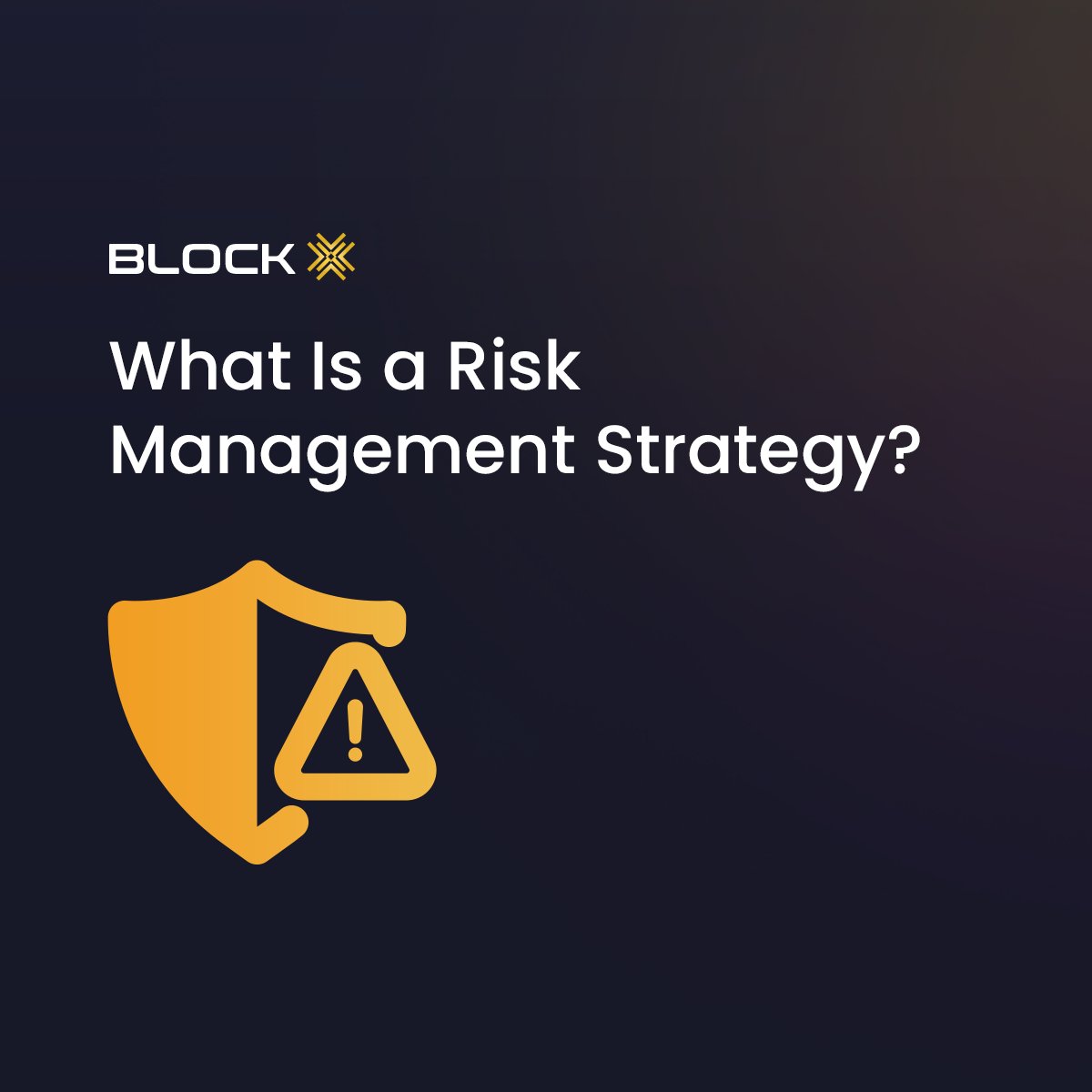 MyBLKXOfficial's tweet photo. Crypto did you know?!

"What is a good risk management strategy?"

Comment below what your strategies are. https://t.co/tt0gGDw40L