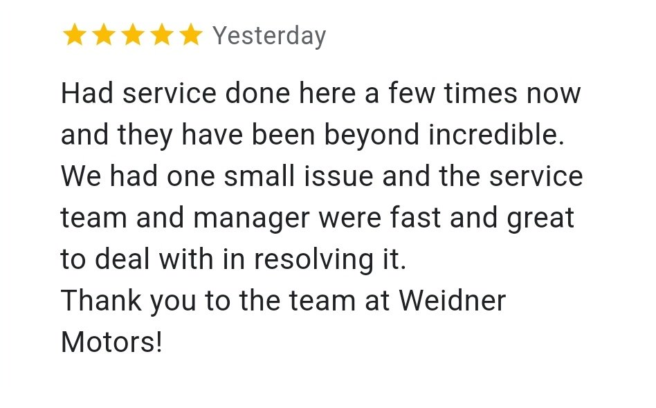 Weidner Motors Ltd. tweet media