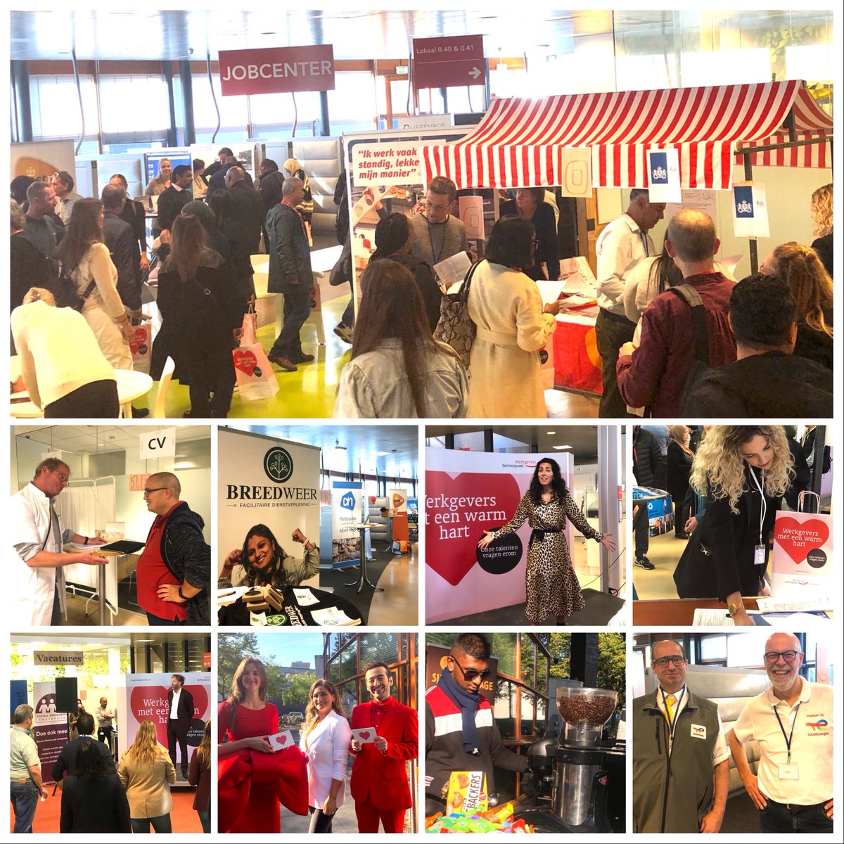 Ruim 100 vervolggesprekken! Een mooi resultaat van het Job event. Echte ontmoetingen tussen kandidaten en werkgevers, dat werkt! bit.ly/3dEe5mK
