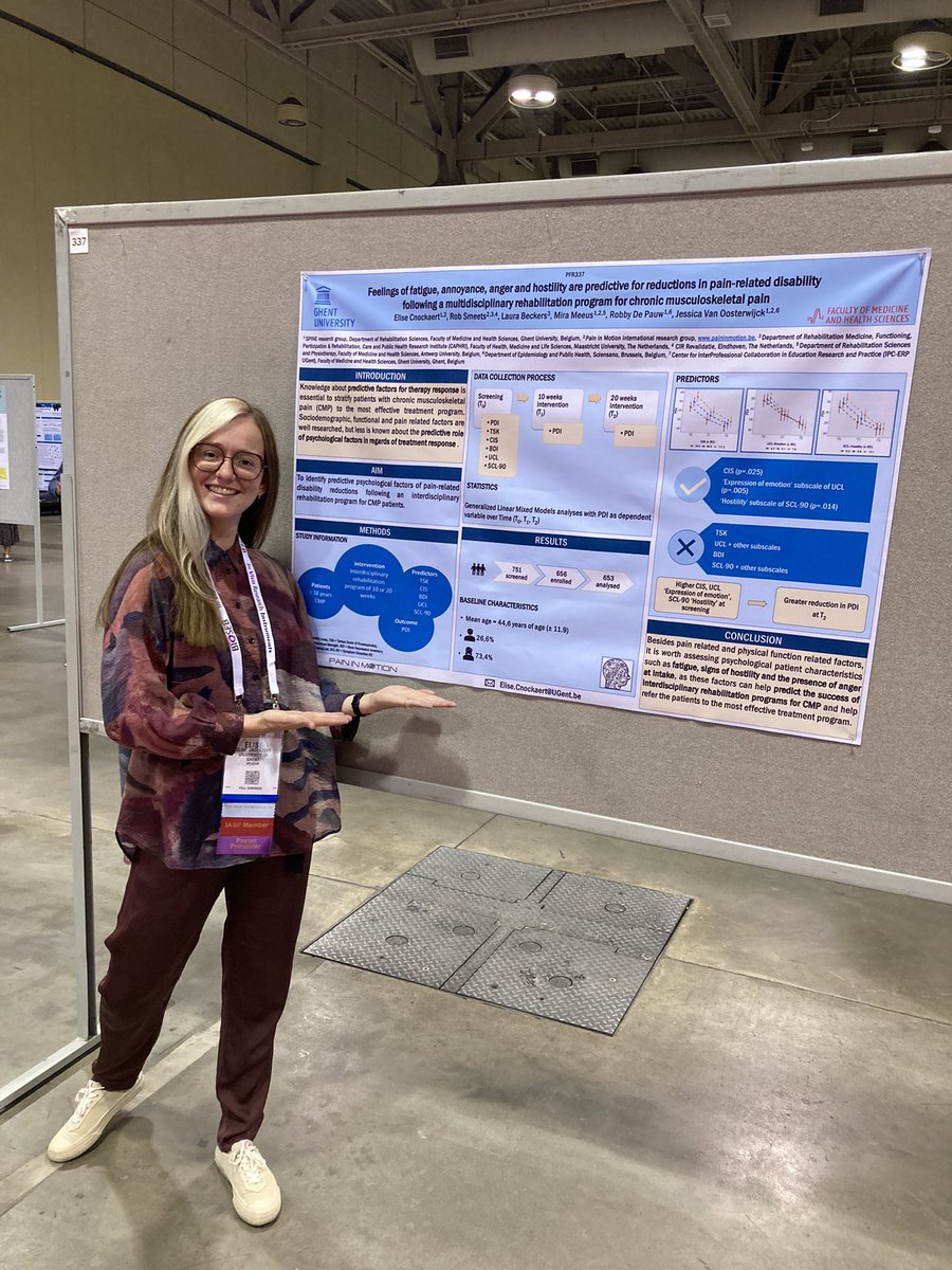 Last performance on the #IASP2022  congress done! I feel very happy that I could present you my research! #iaspcongress