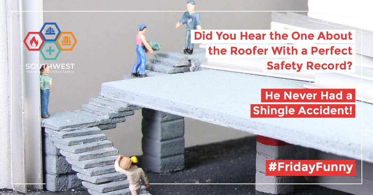 Let’s ‘raise the roof’ for the #weekend!…#FridayFunny!! 

#friyay #fun #funny #healthandsafety #happyatwork #lol #fridayfunday #SouthwestHealthAndSafetyTraining #laughteristhebestmedicine